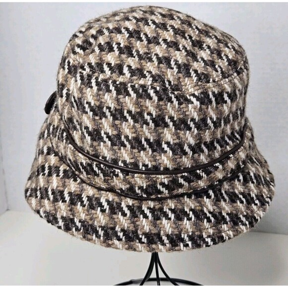 Coach Hat M/L Wool Camel Kangol Style Bucket Hat Womens Used main image 4